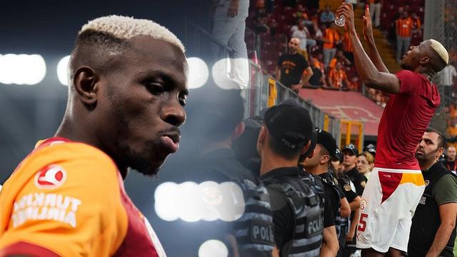 Osimhen tribün koşusu